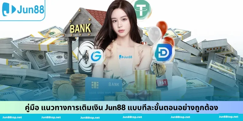 คู่มือ แนวทางการเติมเงิน Jun88 แบบทีละขั้นตอนอย่างถูกต้อง
